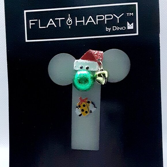 Christmas Mouse Pin Flat & Happy Series by Dino - Picture 6 of 6